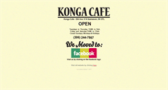 Desktop Screenshot of kongacafe.com